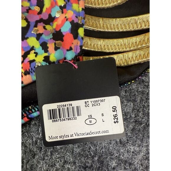 Rare Victoria’s Secret Bikini Gem Strapless Top & Sexy Bottom Swimwear 34D/M - Picture 11 of 12